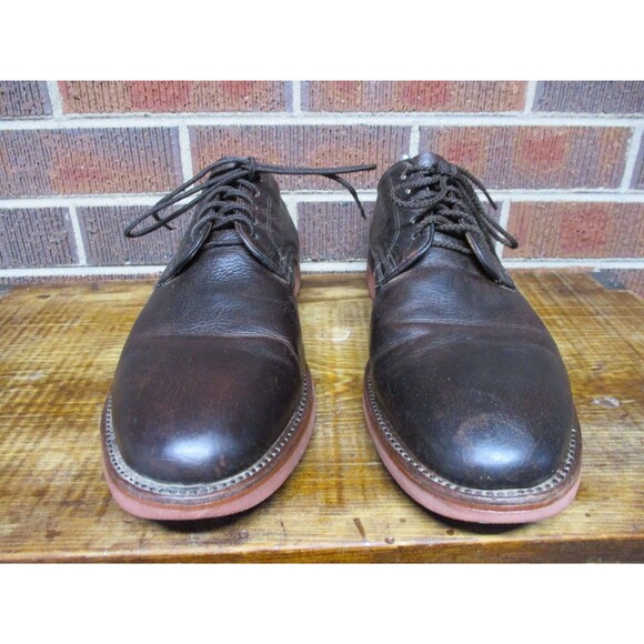 Walk-Over Dress Shoes Mens Brown Leather Derby Plain Toe Size 11.5 M USA main image 10
